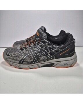 ASICS Men's Gel-Venture 6 Trail Running Shoes Gray, Stone Grey, Size 11 4E T7G3Q